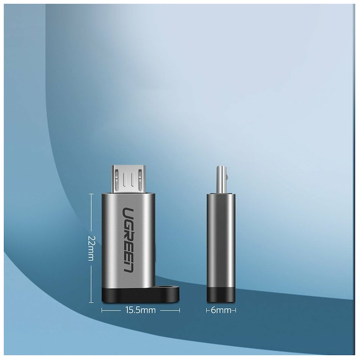 Produktbild Ugreen Micro USB zu USB-C Adapter (Micro USB, USB Typ C)