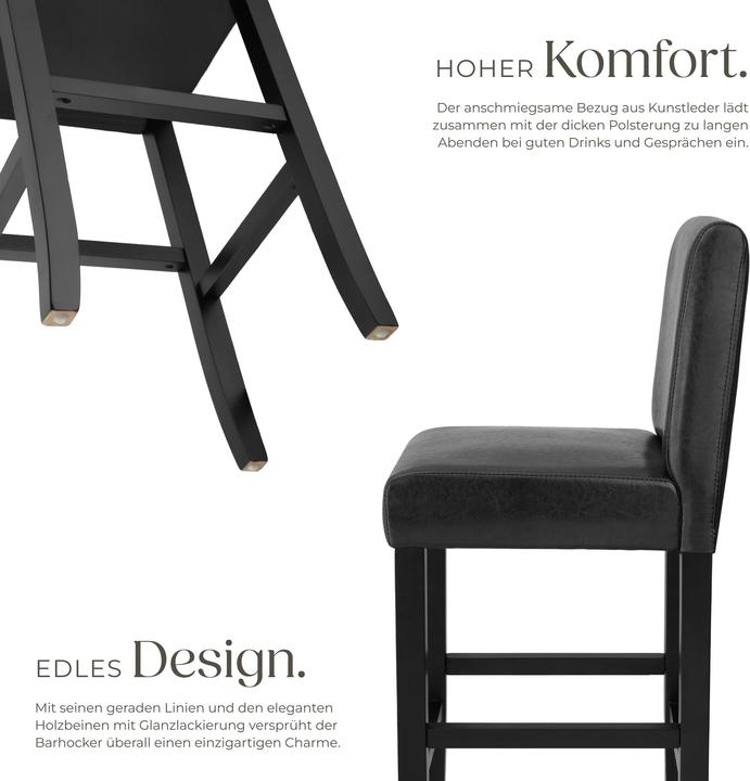 Produktbild tectake Barhocker