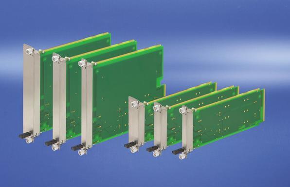 Actual product image Schroff Module with pull-handle mechanism, ruggedised - AMC MODUL FS D RUG