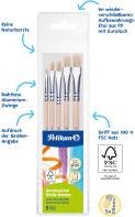 Actual product image Pelikan School colouring brushes brush starter set with 5 bristle brushes