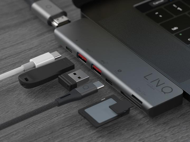 Actual product image LINQ Connects LQ48012 (USB-C, 7 Ports)