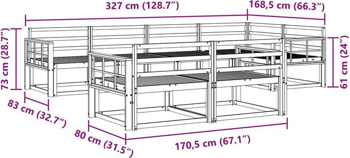 Produktbild vidaXL Gartenmöbel