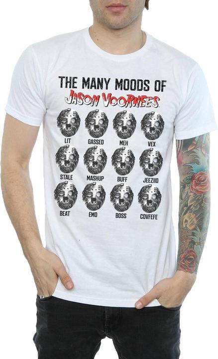 Immagine prodotto Absolute Cult The Many Moods Of Jason Voorhees Maglietta Uomo (M)
