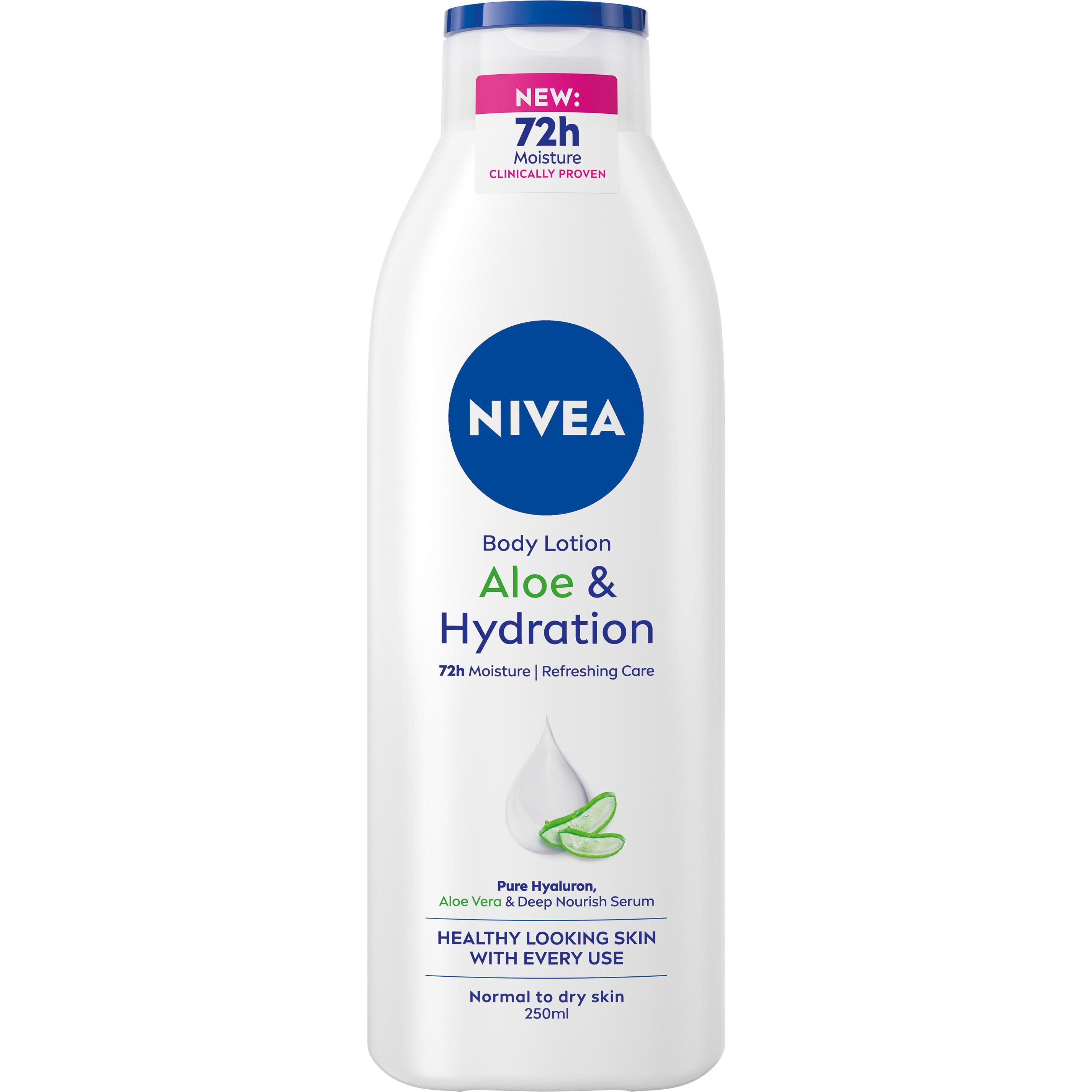 Nivea, Lozione Corpo, Aloe & Hydration Lotion (Lozione Corpo, 250 Ml)
