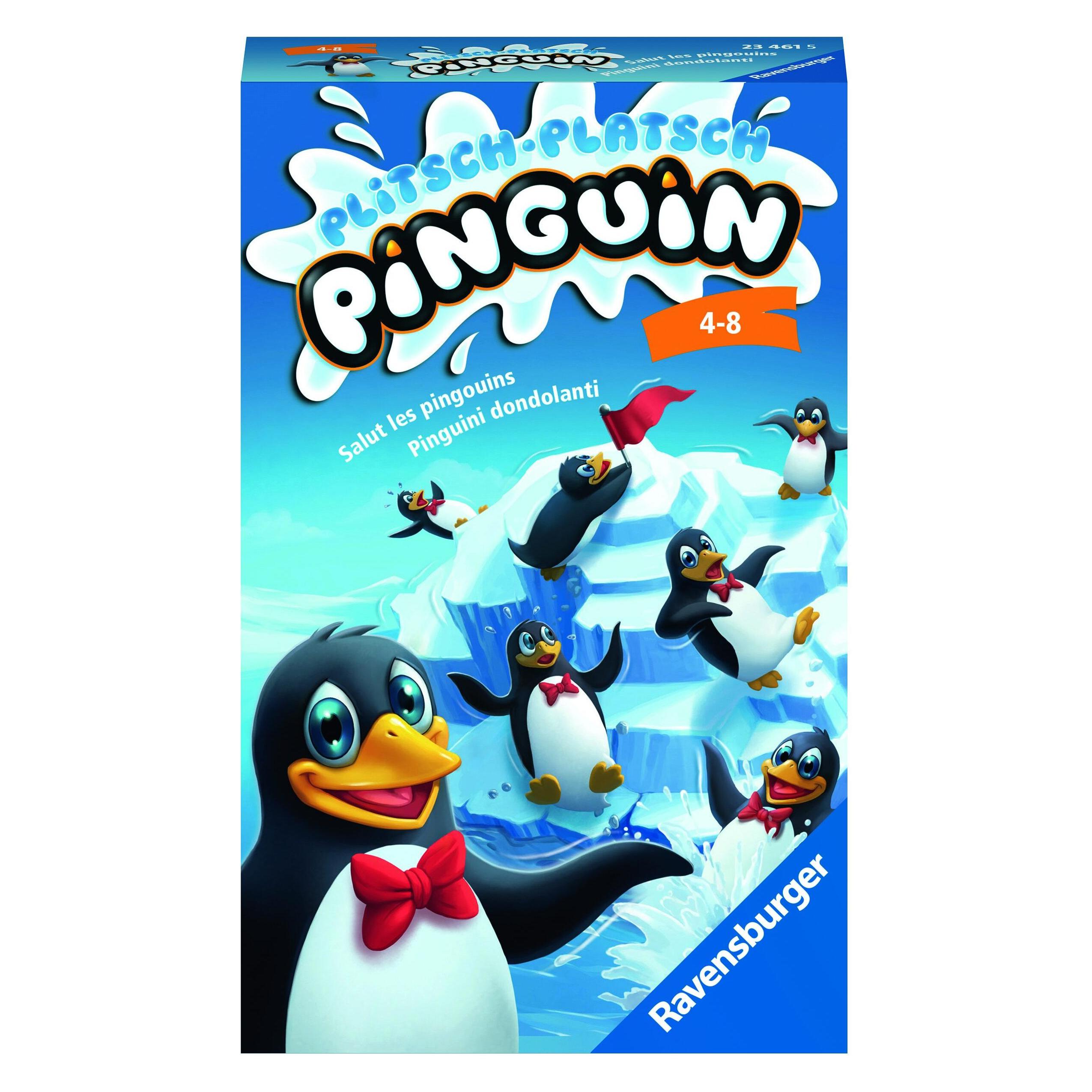 Ravensburger Plitsch-Platsch Pinguin (Deutsch, Französisch, Italienisch, 1 - 4 Spieler)