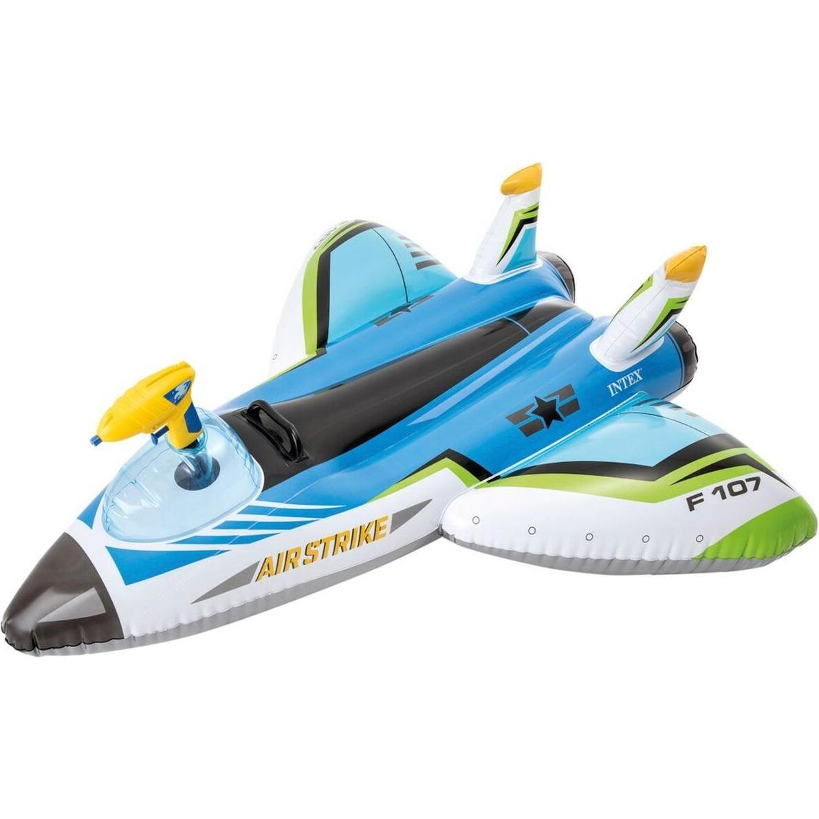 Intex Luftmatratze Wasserpistole Flugzeug 117 x 117 cm (6 Stück) (45320575)