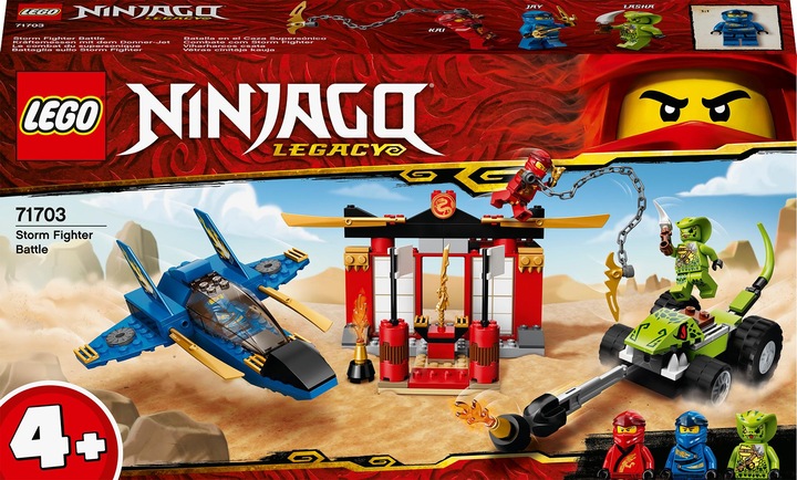 Actual product image LEGO Power struggle with the thunder jet (71703, LEGO Ninjago)