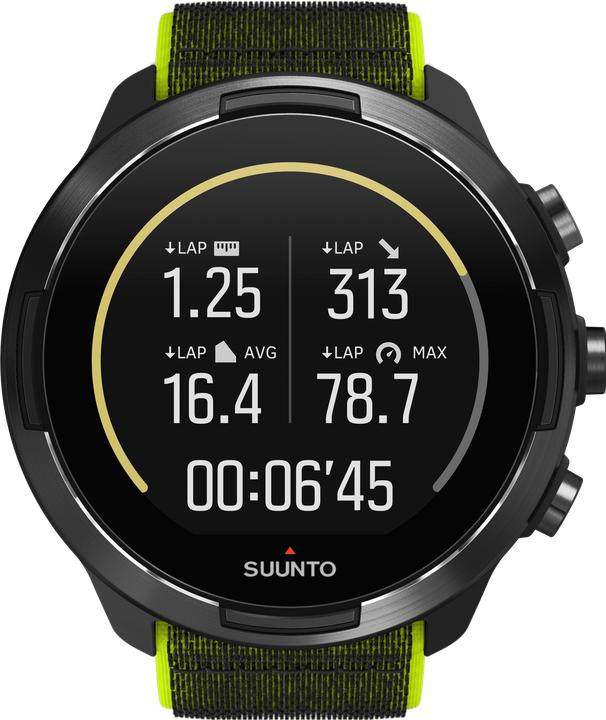 Actual product image Suunto 9 Baro Lime (50 mm)