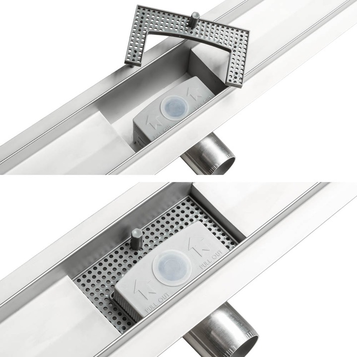 Produktbild tectake Duschrinne (70 mm)