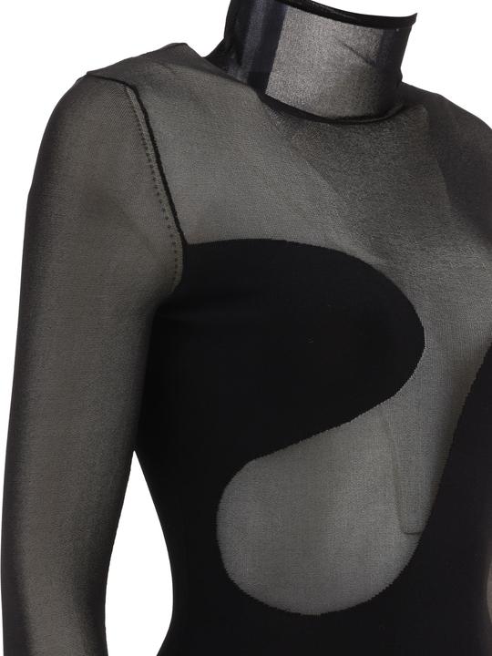 Actual product image Nensi Dojaka Asymmetric line bodysuit (XS)