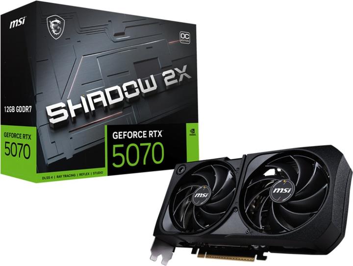 Produktbild MSI GeForce RTX 5070 Shadow 2X OC (12 GB)