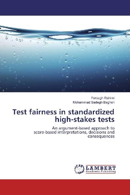 Produktbild Test fairness in standardized high-stakes tests (Deutsch, Mohammad Sadegh Bagheri, Forough Rahimi, 2017)