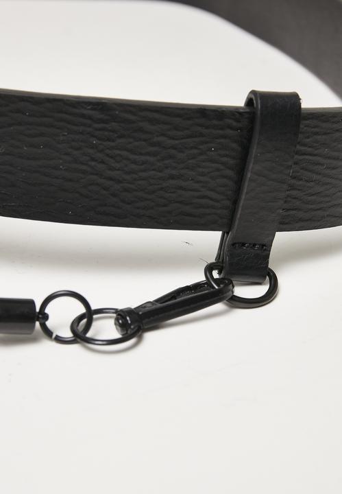 Image du produit Urban Classics Ceinture en cuir d'imitation avec porte-clés (S, M)