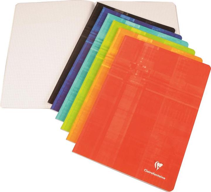 Produktbild Clairefontaine Notizheft mit Lineatur (A4, Kariert, Harter Einband)