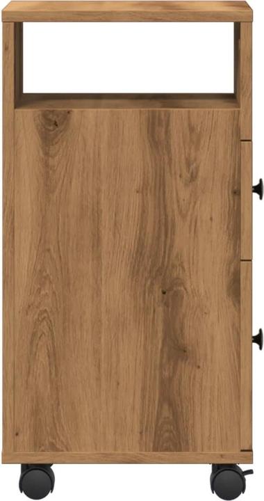 Produktbild vidaXL Badschrank Schmal mit Rollen