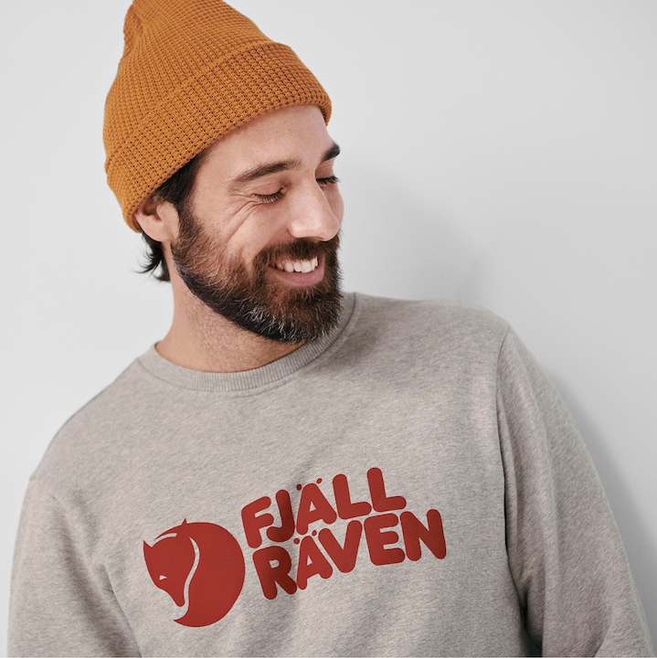 Produktbild Fjällräven Logo Herren Pullover (XXL)
