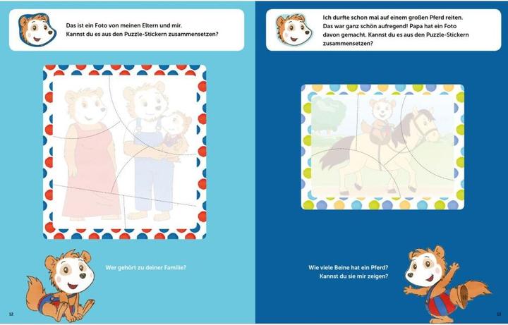 Produktbild Bobo Siebenschläfer Stickerbuch (Deutsch, Animation Jep, 2021)