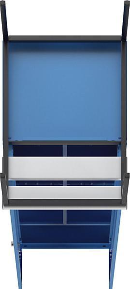 Actual product image Wolf Clothes locker with bench underneath (60 cm, 214 cm)