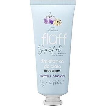 Fluff, Bodylotion, Body Cream Nourishing Body Plums in Chocolate - 150ML (Körpercreme, 150 ml)