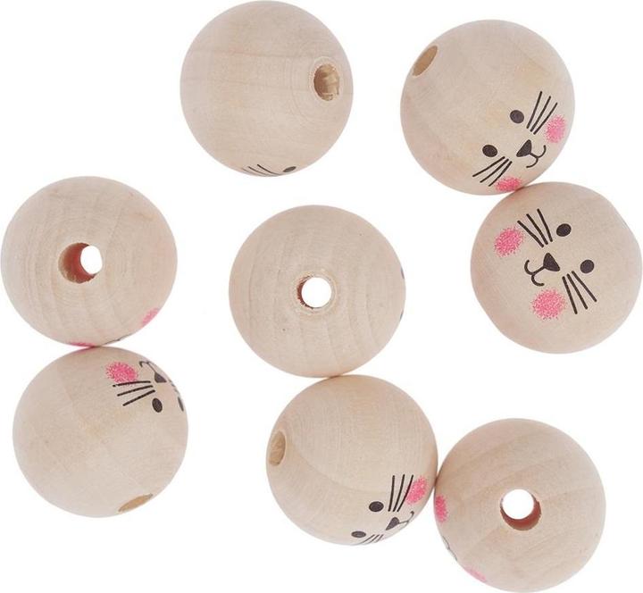 DP Craft Holzperlen 3cm 8St