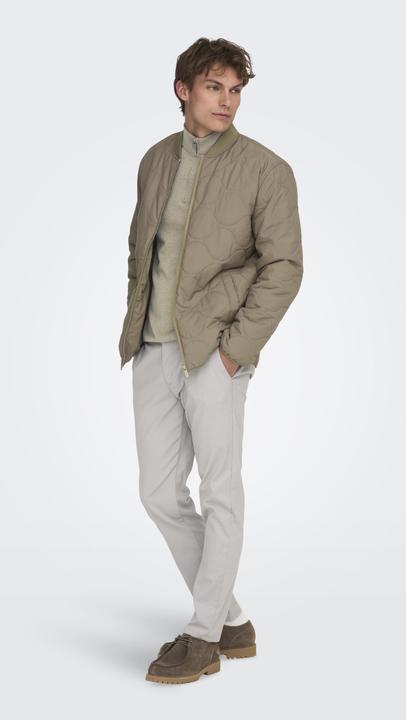 Immagine prodotto Only & Sons Giacca trapuntata alta chiusa Giacca (M)