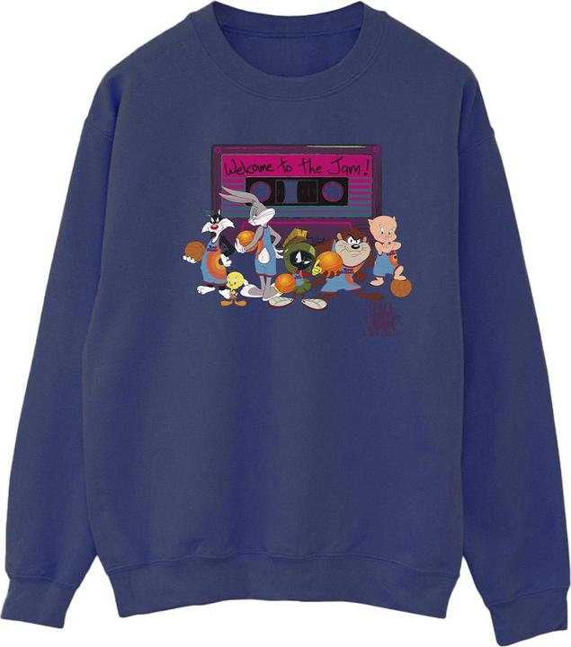 Actual product image Space Jam Womens/Ladies Team Cassette Sweatshirt (S)