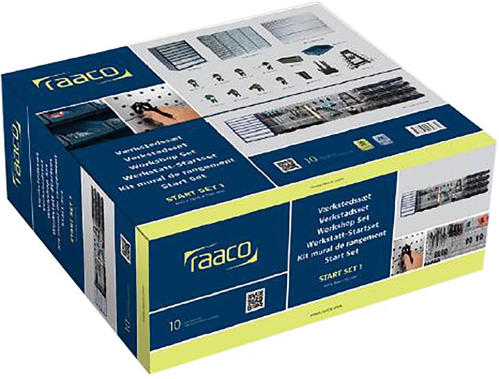 Actual product image Raaco Perforated wall cabinet Start Set