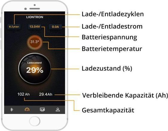 Immagine prodotto Liontron Batteria al litio LX Smart BMS 12,8V 150Ah (12.80 V, 150 Ah)
