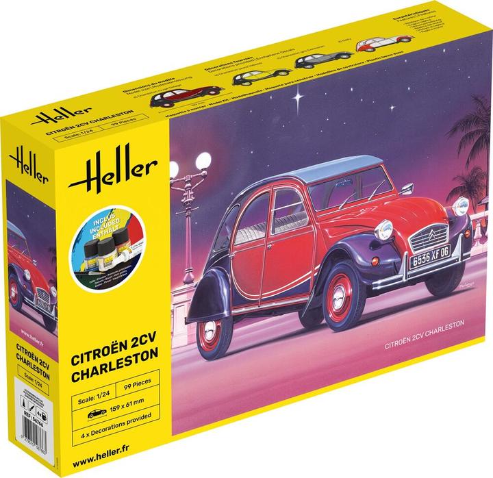 Immagine prodotto Heller KIT STARTER Citroen 2CV Charleston