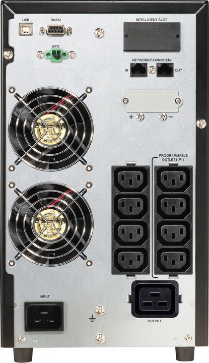 Actual product image Powerwalker VFI 3000 CG PF1 3000VA / 3000W Online UPS Tower Double Conversion SNMP Slot Power Factor One (3000 VA, 3000 W, Online double converter UPS)