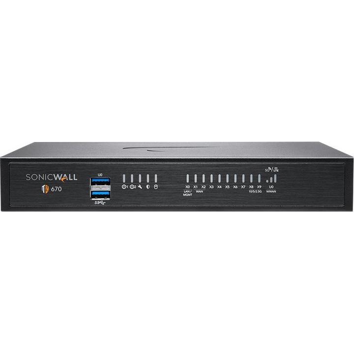 SonicWall TZ670 - Essential Edition - Si, Firewall