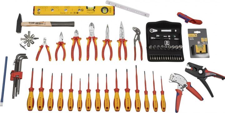 Produktbild Knipex Werkzeugkoffer BIG Basic Move ElektroPlus (68 Teile)