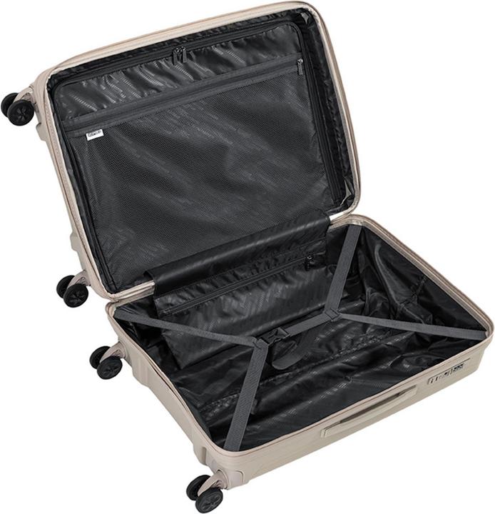 Actual product image Epic Anthem 4-wheel suitcase set 3-piece with stretch fold