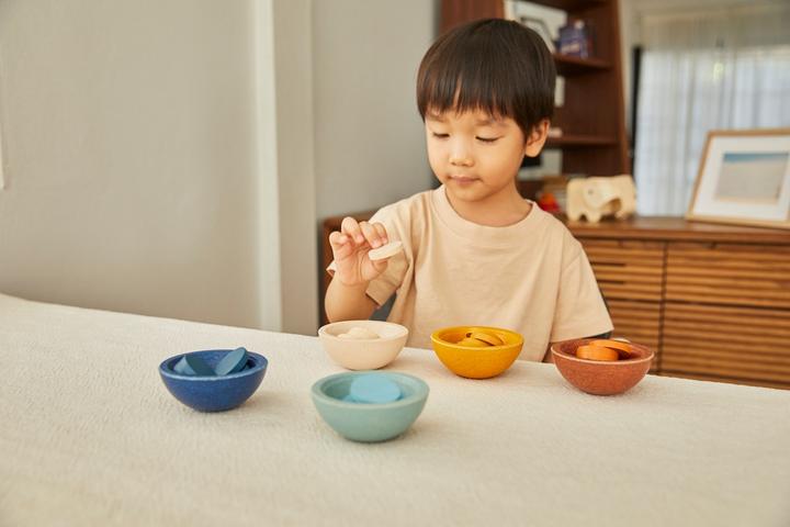 Image du produit Plantoys Gobelets de tri et de comptage Orchard