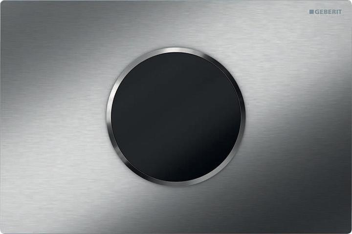 Actual product image Geberit WC control with electr. flush release, Sigma10, 2-flush, battery operated, screwable