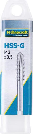 Actual product image technocraft HSS-G-M2 Einschnittgewindebohrer M3