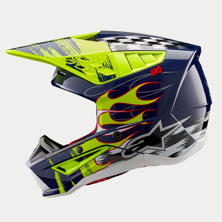 Produktbild Alpinestars HELMET S-M5 RASH ECE 22.0 (61 - 62 cm, XL)