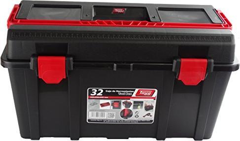 Image du produit Velleman - Coffre à Outils - 480 x 258 x 255 mm - avec Plateau Amovible (1 pièces)