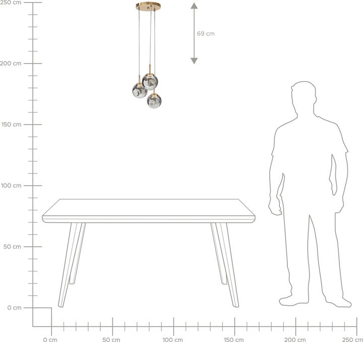 Actual product image Beliani Ralfes (E14)