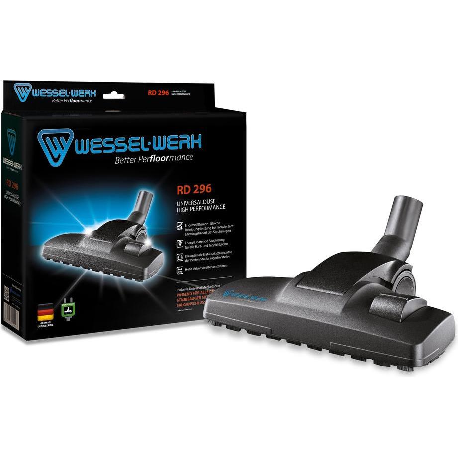 Wessel-Werk RD 296 Universaldüse, Staubsauger Zubehör, Schwarz