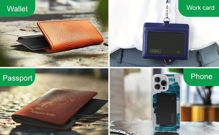 Produktbild Deltalabs Wallet Bluetooth Keyfinder, Smart Tracker Karte (iOS)