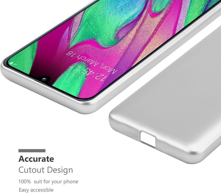 Produktbild Cadorabo TPU Matt Metallic Cover (Samsung Galaxy A40)