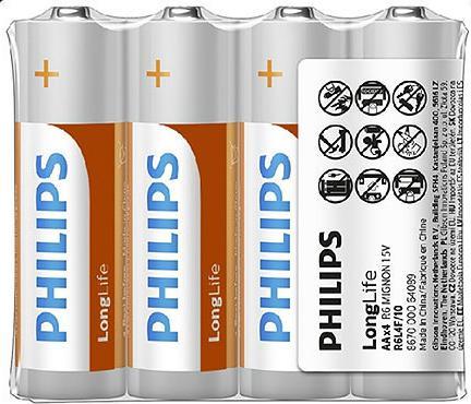 Philips Batterie R6L4F/10 (4 pcs, AA)