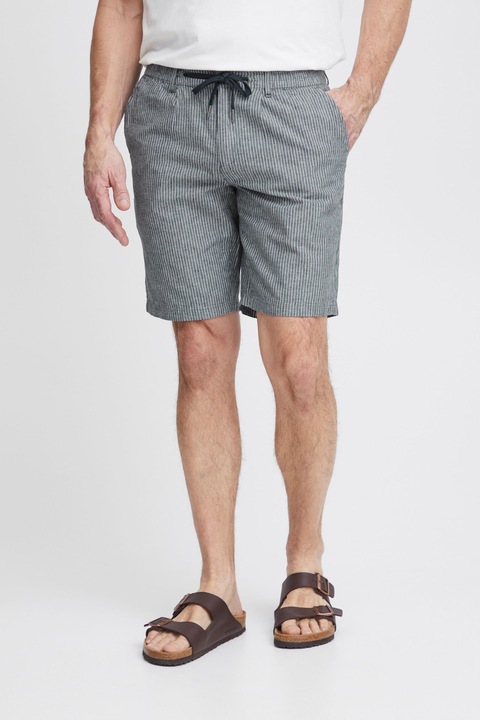 Image du produit FQ1924 FQHenry short en lin rayé 21900626 (3XL)