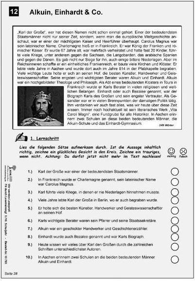 Produktbild Wir werden Leseprofi - Fit durch Lesetraining! 9./10. Schuljahr (Deutsch, 2007)
