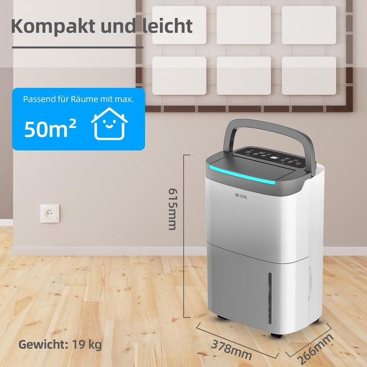 Actual product image Be Cool BC50LEF2301 (50 m², 50 l/24h)