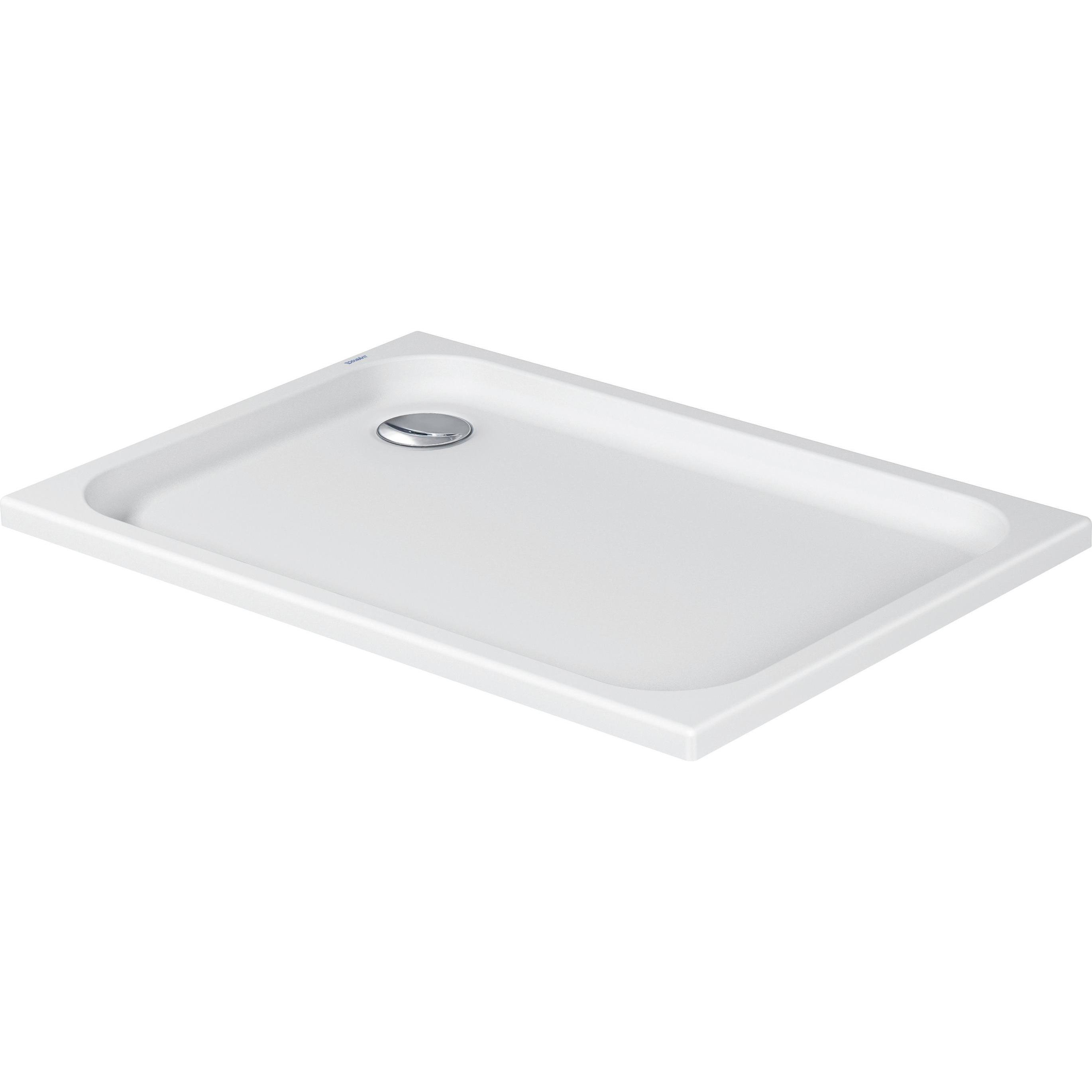 Duravit, Duschwanne, Duschwanne D-Code 1100 x 750 x 85 mm wei glatt 720097000000000