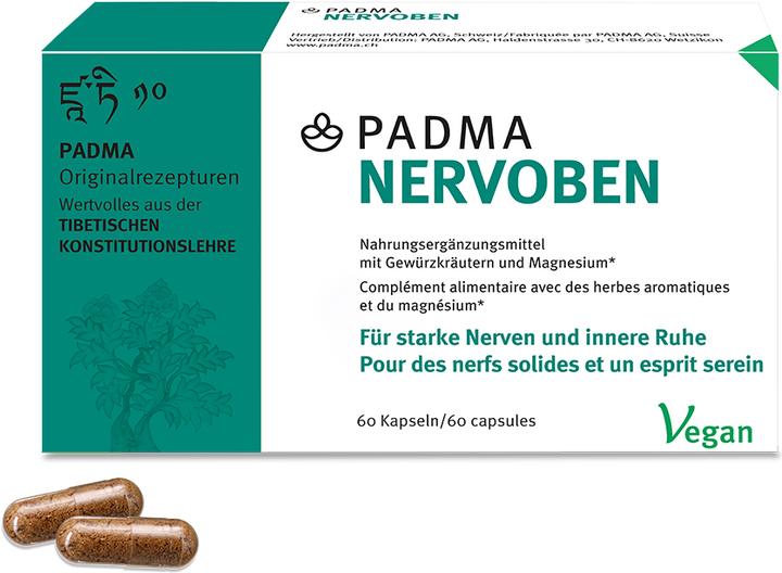 Actual product image Padma Nervoben (60 Piece, Capsules, 56 g)