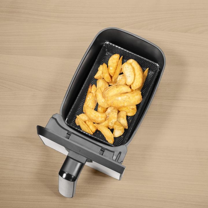 Actual product image Xavax Gitterkorb für Heissluftfritteusen, Anti-Haft, ofenfest, 12,5 x 20 cm