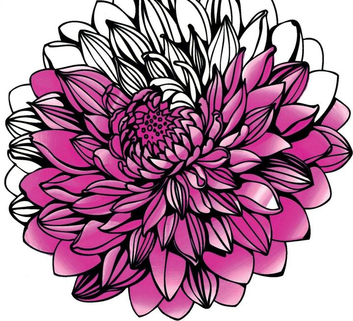 Produktbild Chameleon Aquarellfarbstifte Brushpens Rosa-Violetttöne (5x)